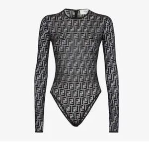 Black lace Fendi Body